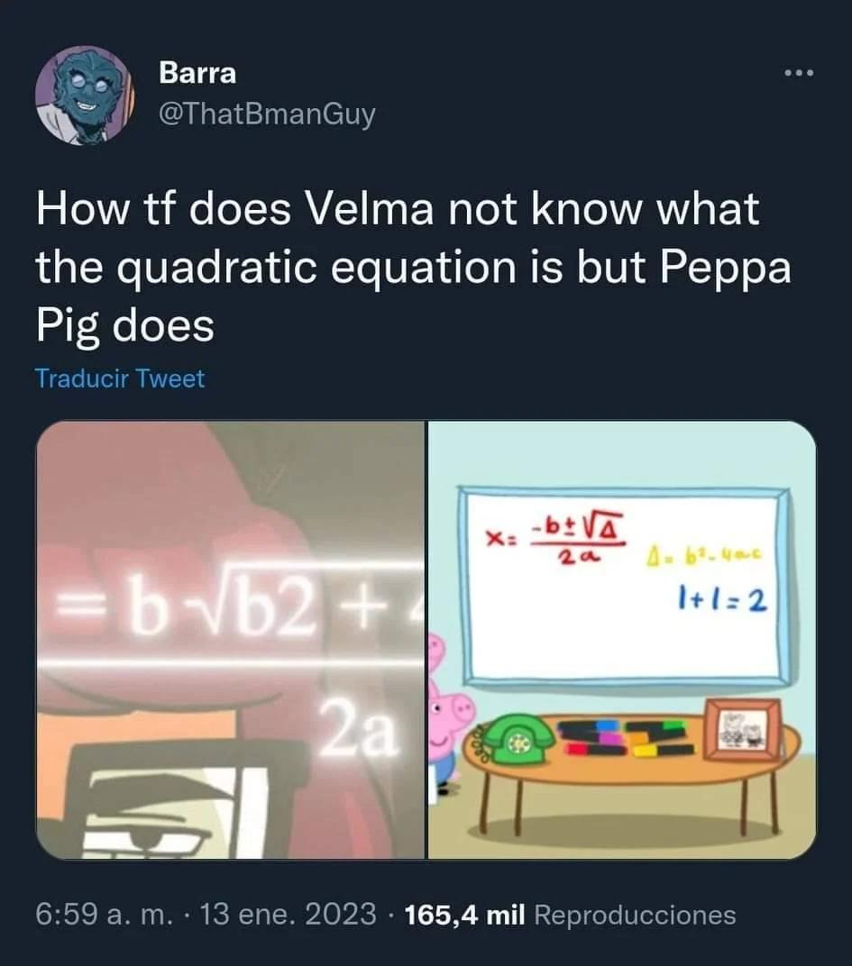 Cartoon Mathematical Paradox