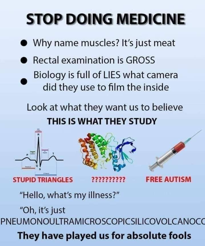 Stop Doing Medicine ✋🏼