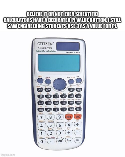 Believe It Or Not, Pi Isn't Actually 3