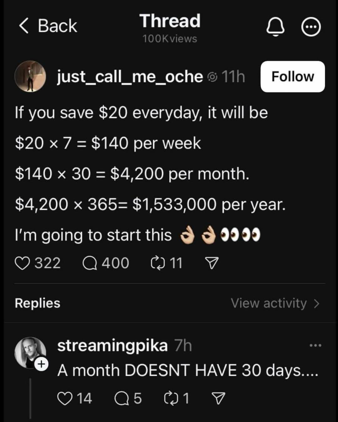 When Math Dreams Meet Calendar Reality