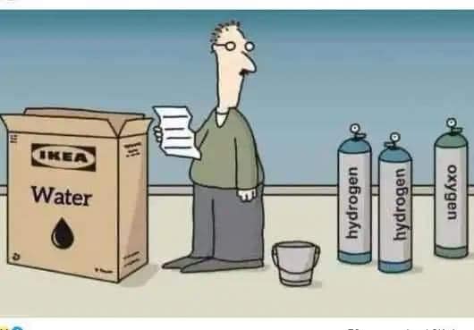 IKEA's Explosive Water Assembly Kit