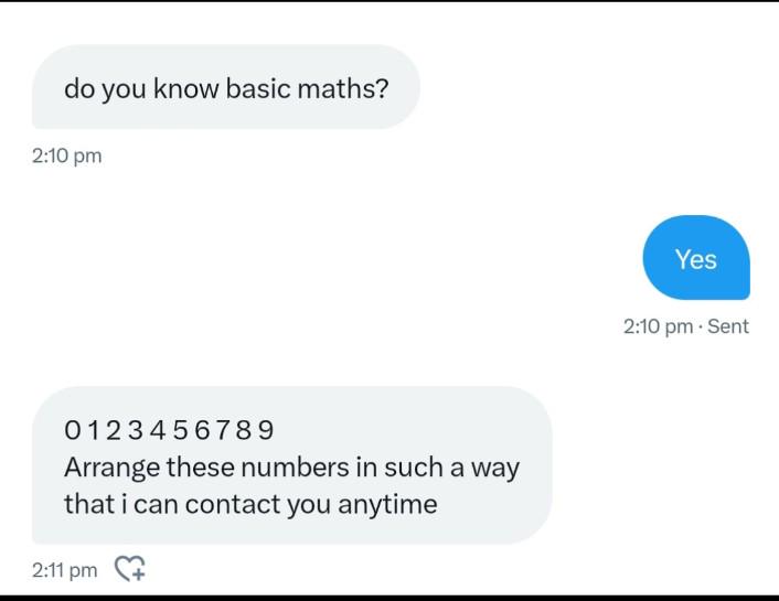 Mathematical Pickup Artistry