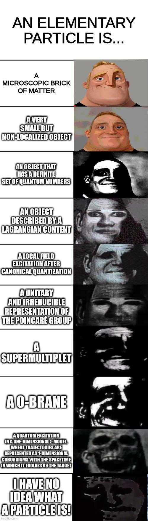 The Particle Physics Descent Into Madness