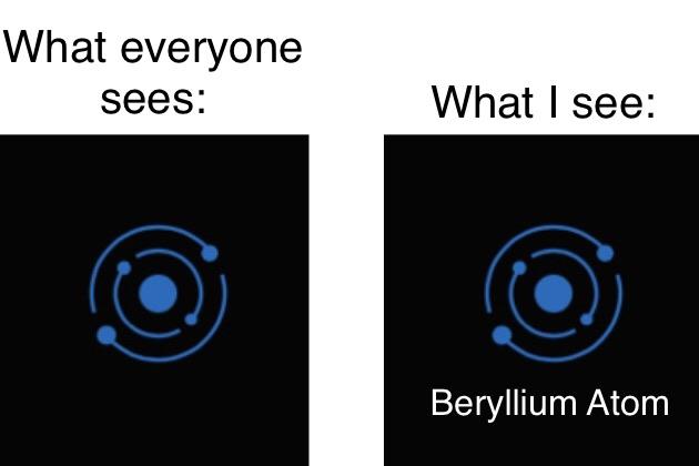What Normal People Vs. Chemistry Nerds See
