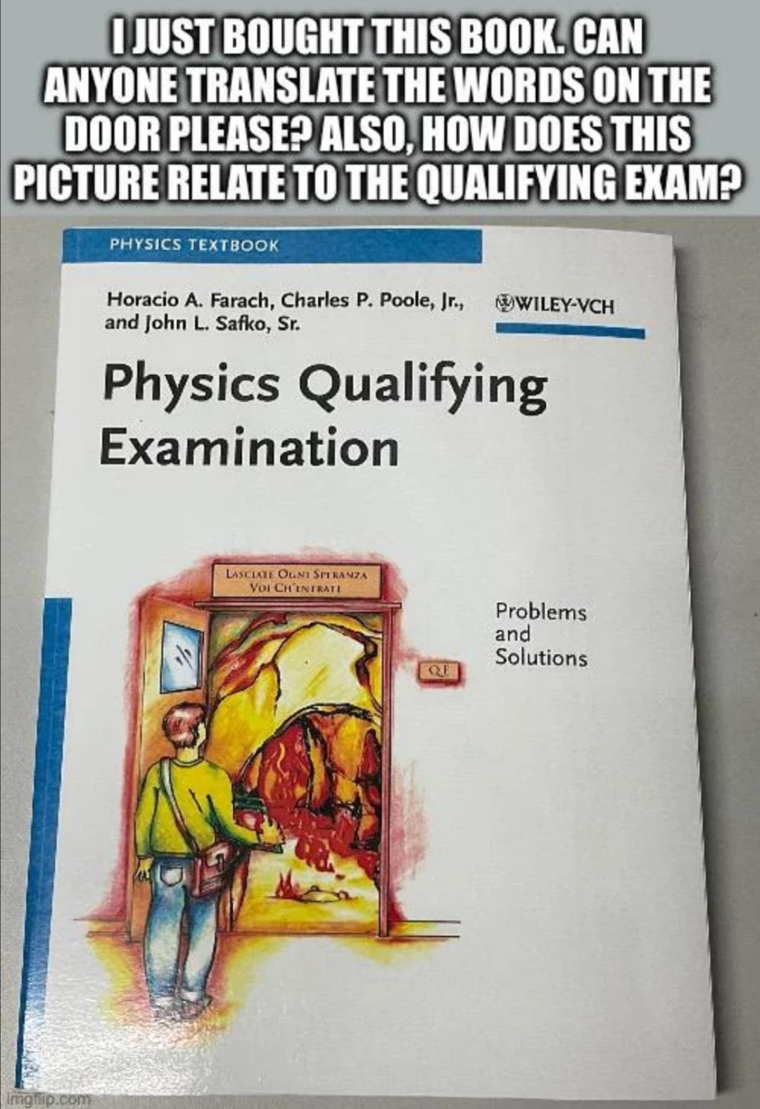 Welcome To Physics Hell: Abandon All Hope