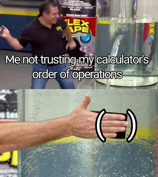 Just To Be Sure!