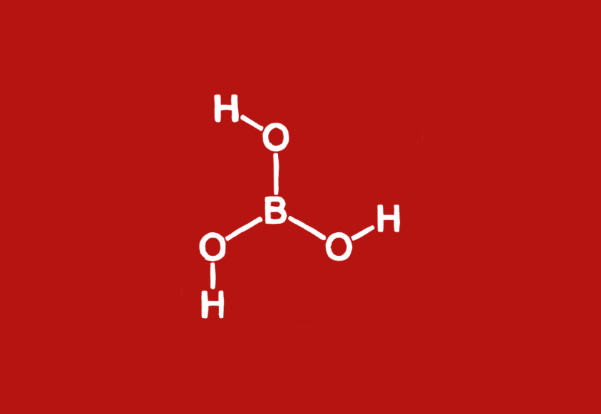 Isle Of Man, But It's Boric Acid