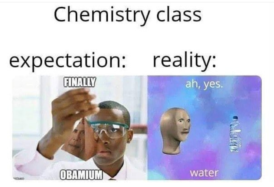 Reduced Expectations: Chemistry Edition