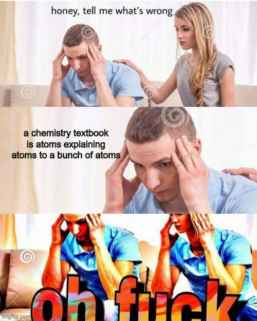 Atomic Existential Crisis While Procrastinating