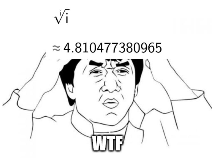The Ith Root Of I: When Math Breaks Your Brain