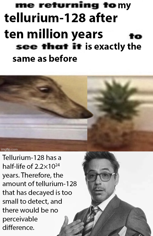 My Tellurium Will Outlive The Stars
