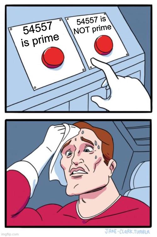 The Prime Number Panic Button