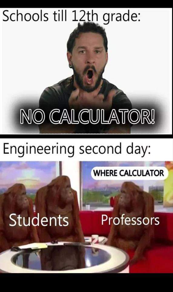 Typing 1+1 On My Calculator Just To Be Sure