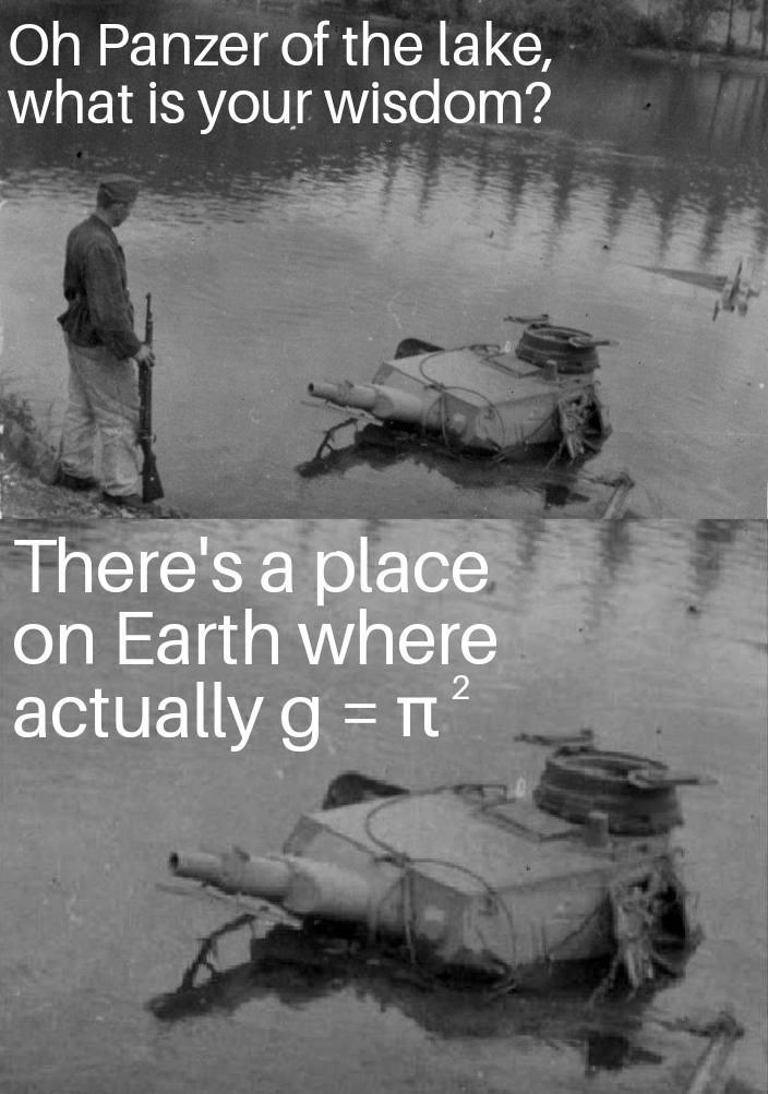 The Panzer Of The Lake Delivers Gravitational Truth