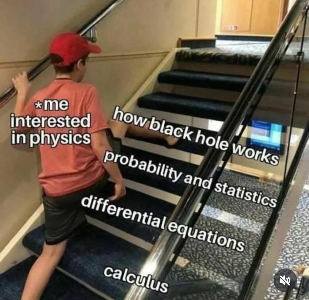 The Physics Interest Stairway To Madness