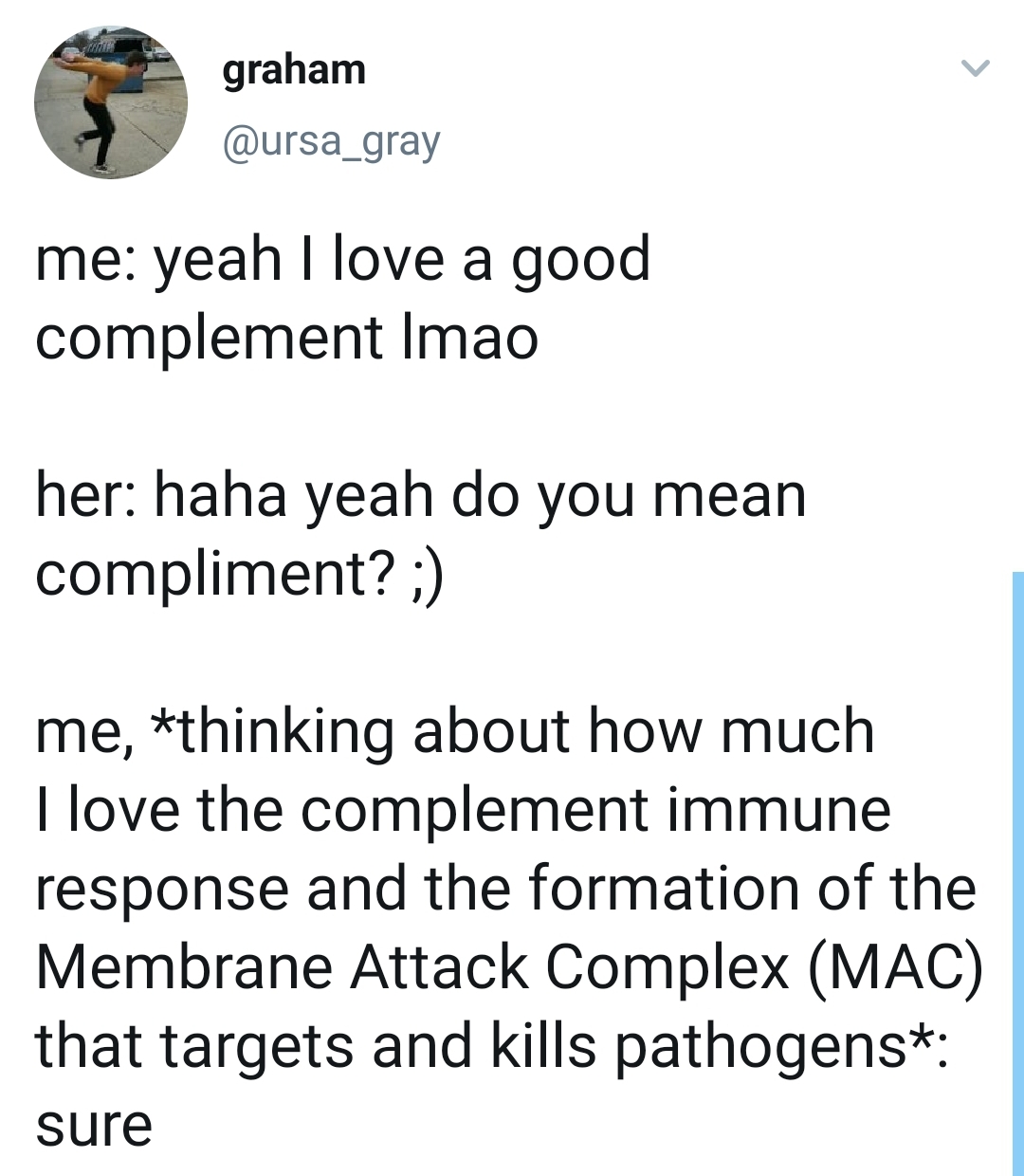 When Your Immune System Vocabulary Attacks Social Situations