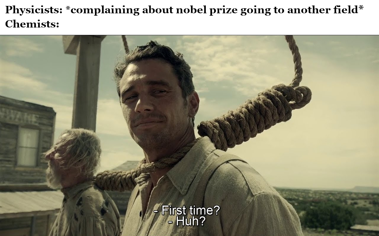 At Least It Didn't Go To A Field That Already Has A Nobel Prize Of Its Own