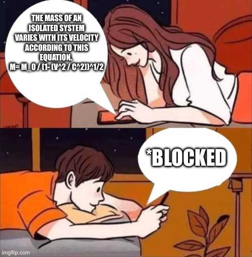 When Physics Pickup Lines Get Rejected