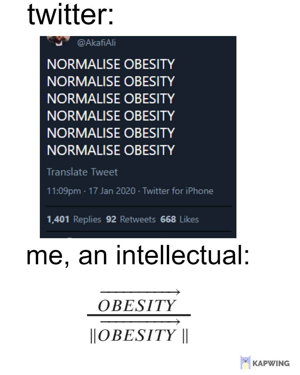 The Normalized Response