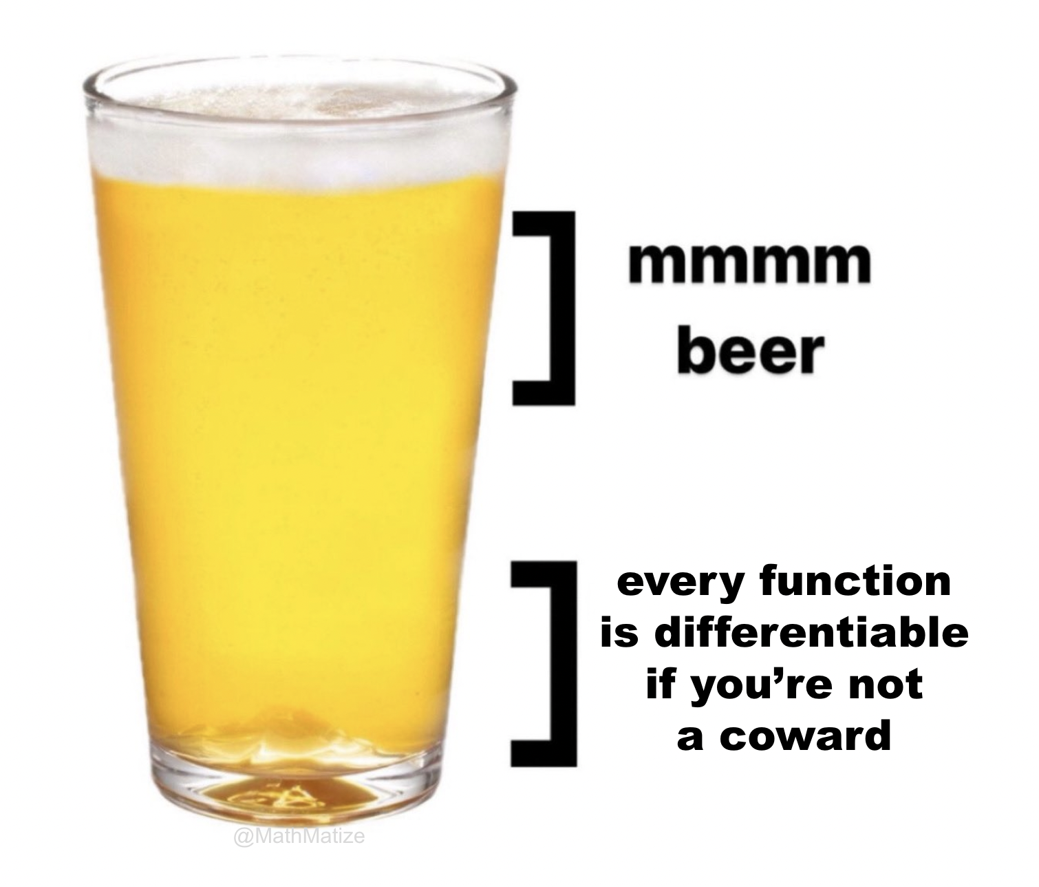 Liquid Courage For Calculus