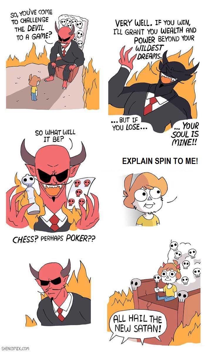 The Quantum Devil's Game