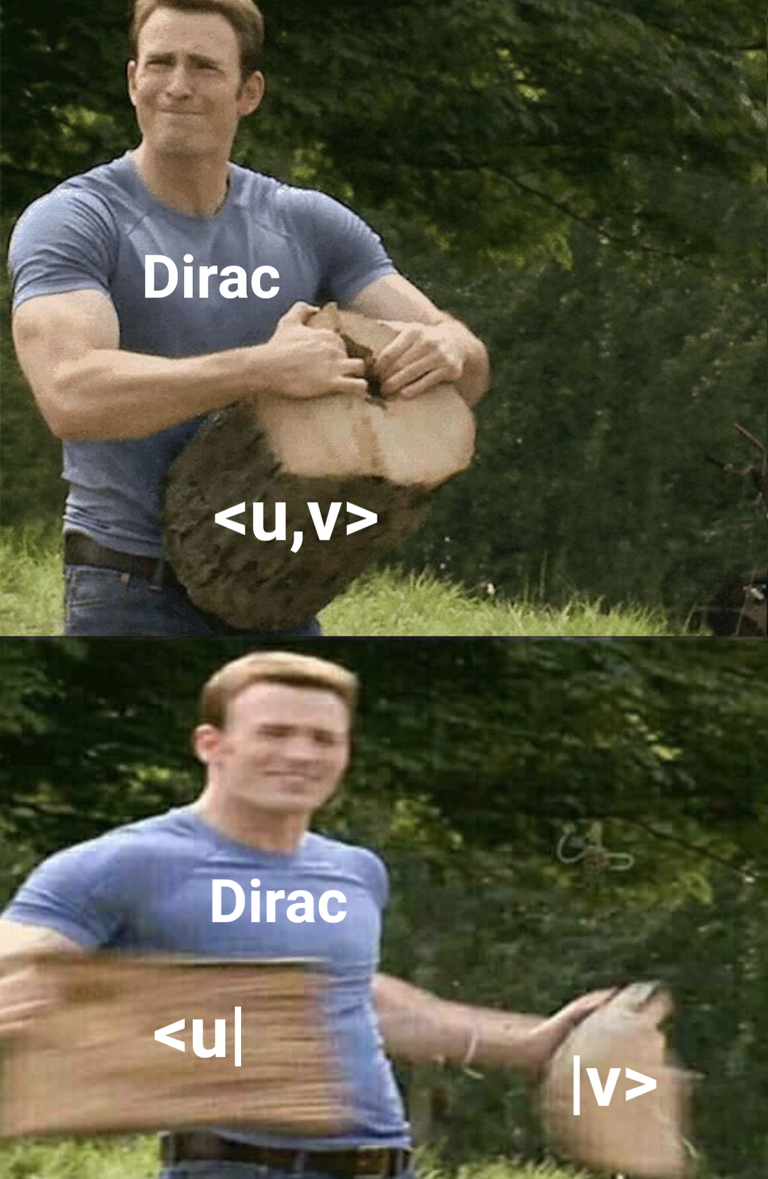 Dirac's Relationship Status: It's Complicated