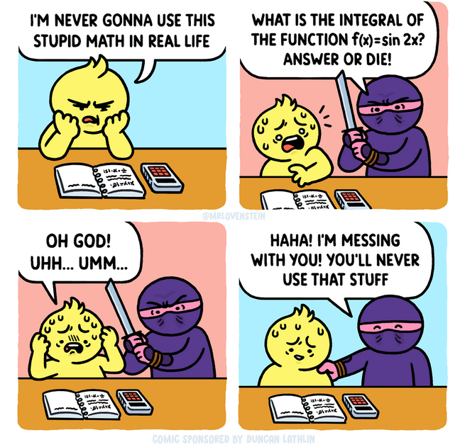 Applied Math: The Ninja Awakening