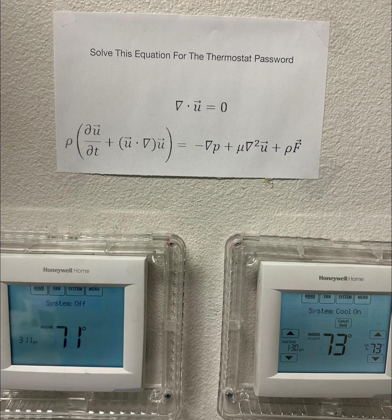 The Fluid Dynamics Of Office Temperature Wars