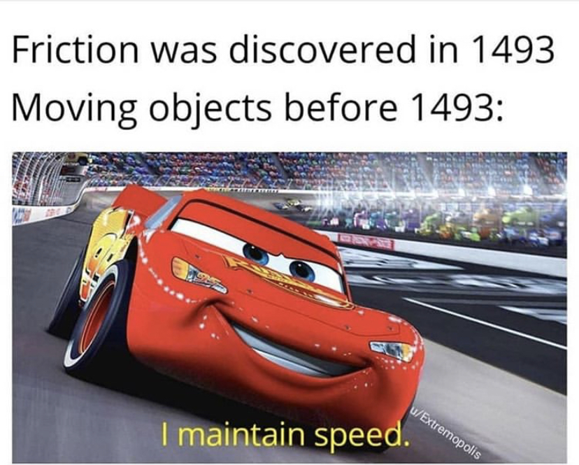 The Frictionless Life Of Lightning McQueen