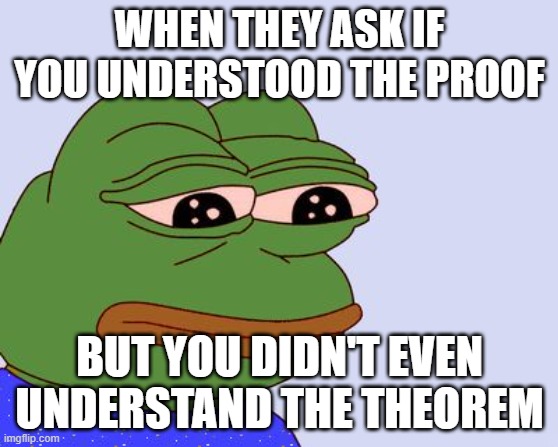 Sad Math Major Noises
