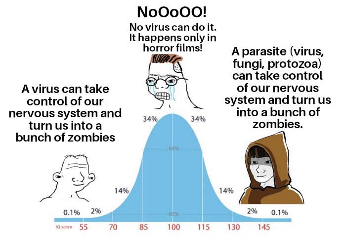 Now It Is Correct: The Bell Curve Of Zombie Science