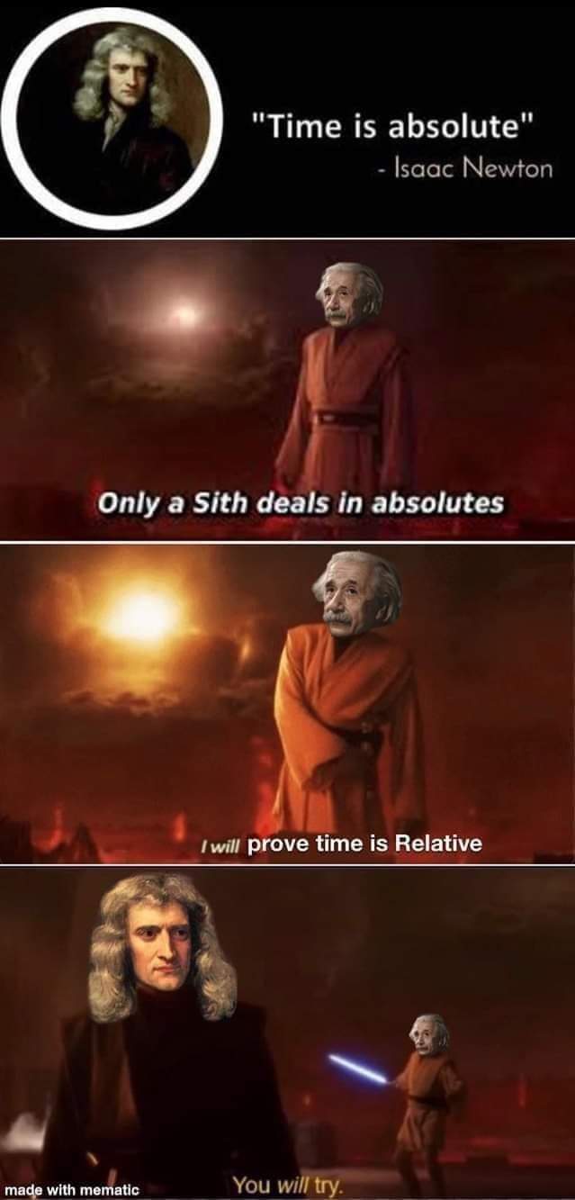 Newton Vs. Einstein: The Space-Time Wars