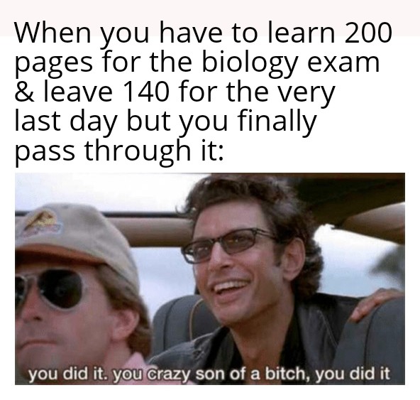 I Always Leave It For The Last Day