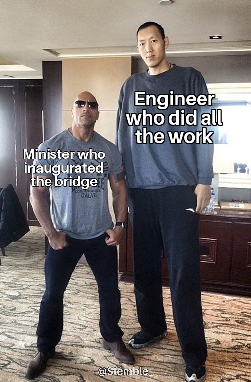They Always Take The Credit