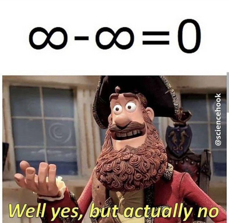 Infinity Minus Infinity: Mathematical Piracy