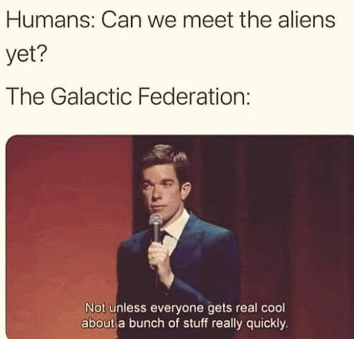 Cosmic Time-Out For Humanity