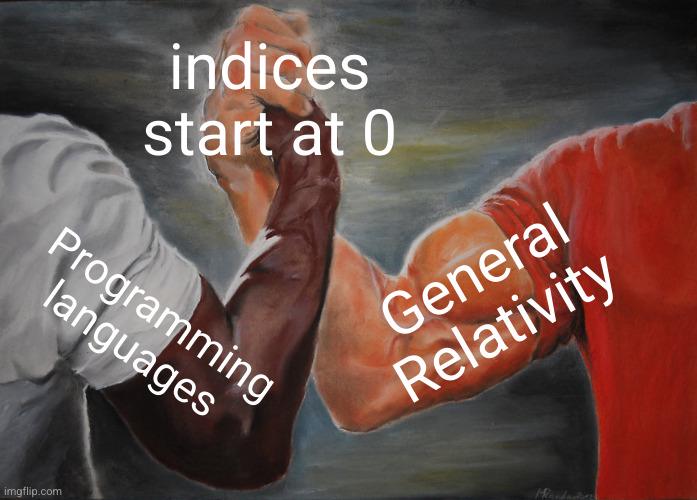 The Great Index War: Programming Vs. Physics