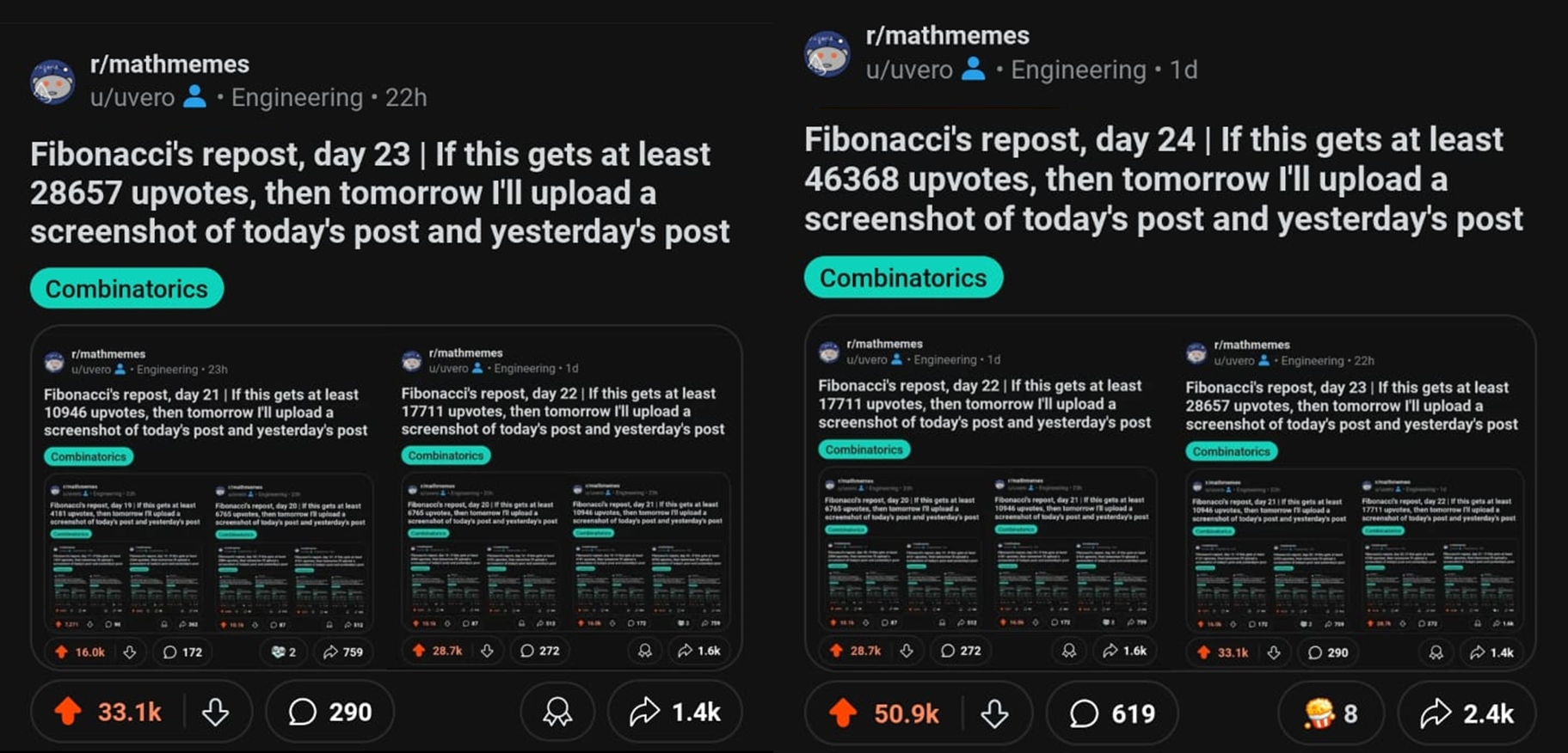 The Recursive Karma Sequence