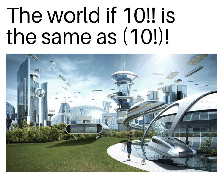That's The Mistake I Made When I First Saw A Double Factorial