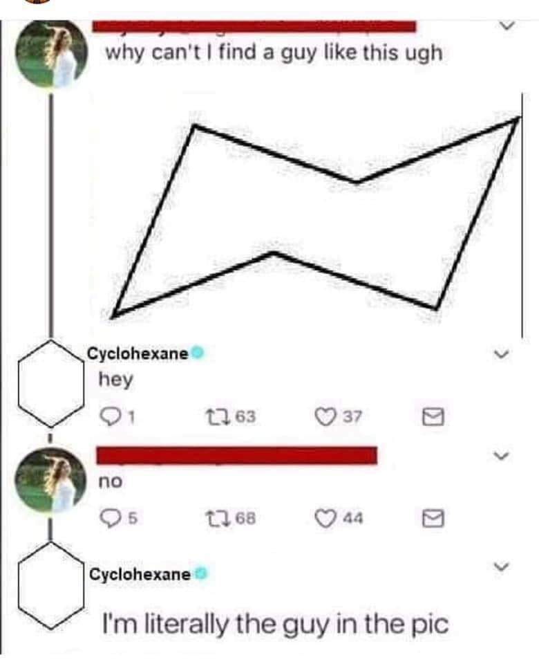 Chemistry Dating Fail