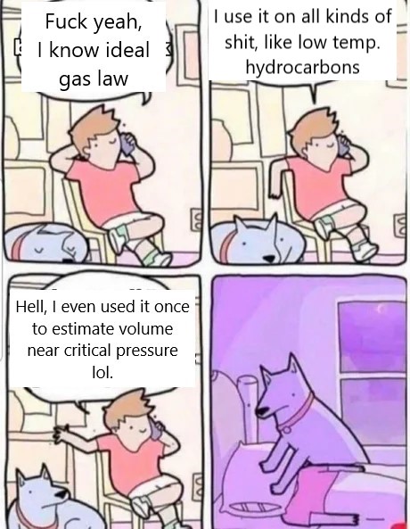 The Ideal Gas Law Is My Personality Now