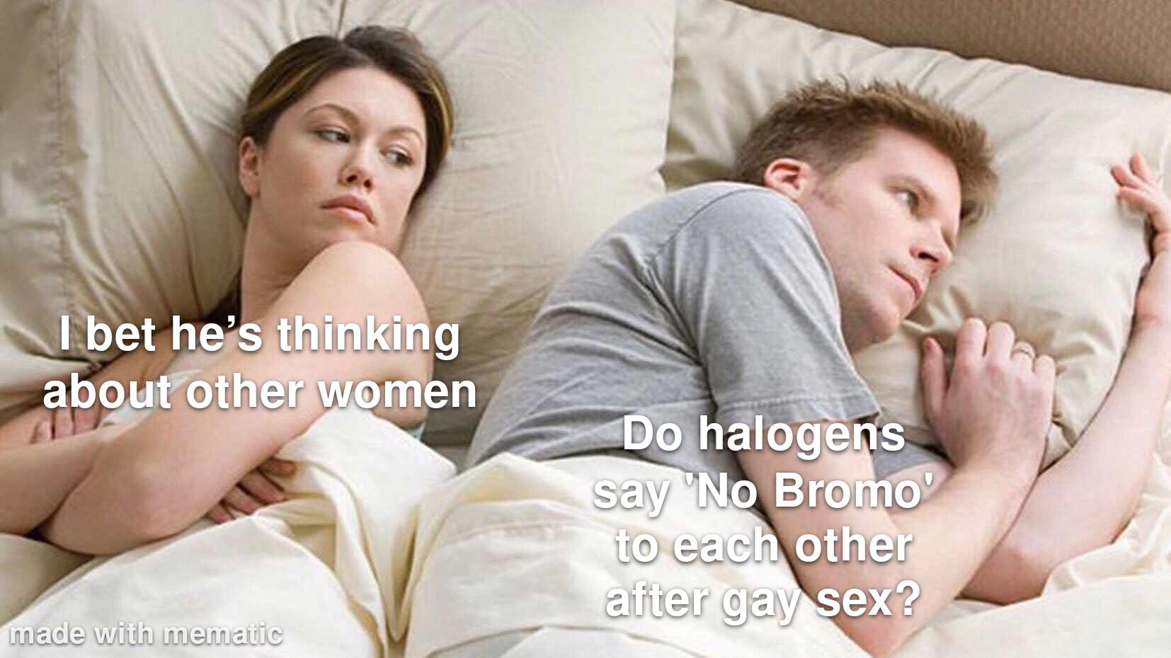 Say Gex: When Chemistry Comes To Bed