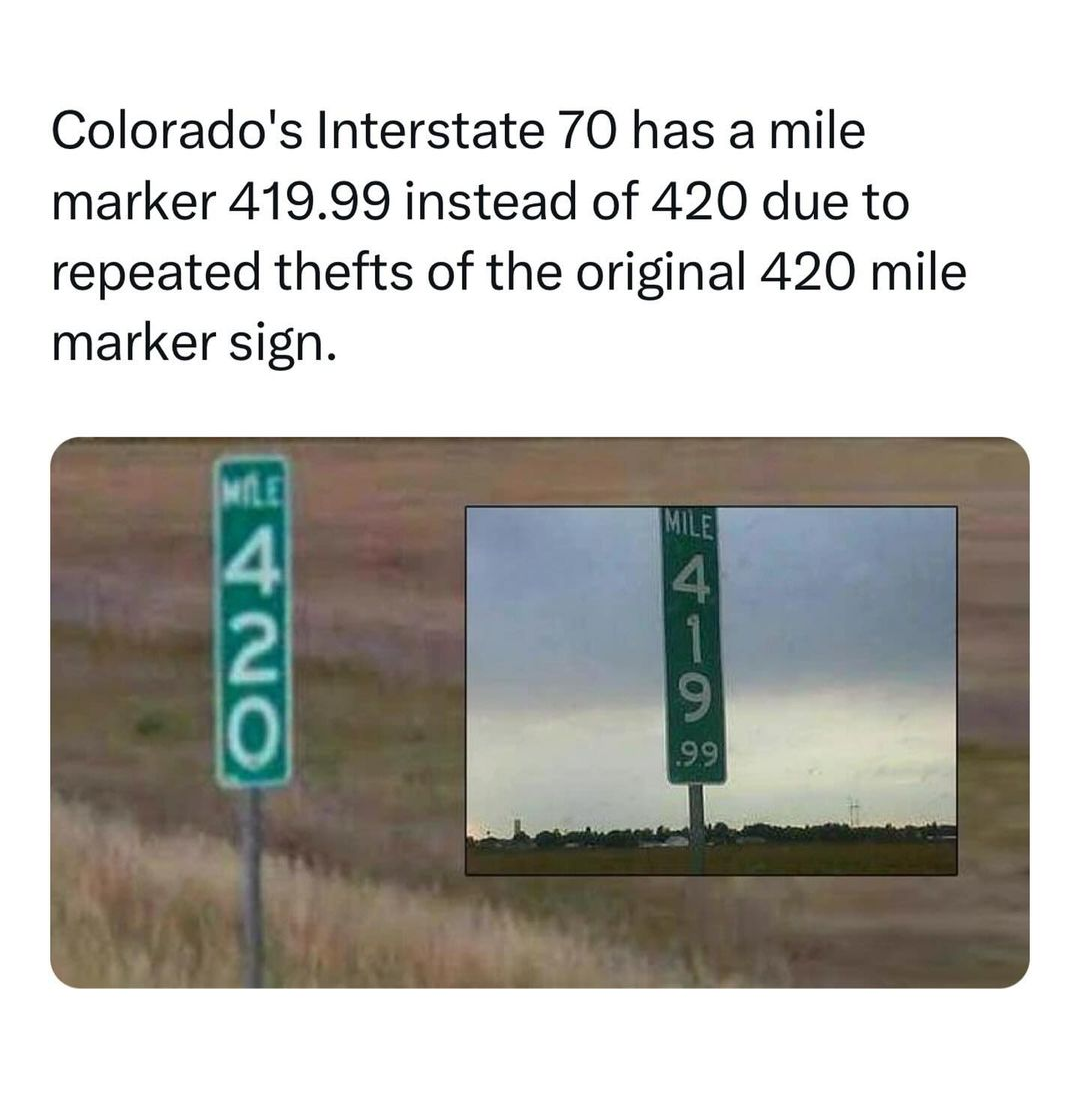The Limit As Mile Approaches 420