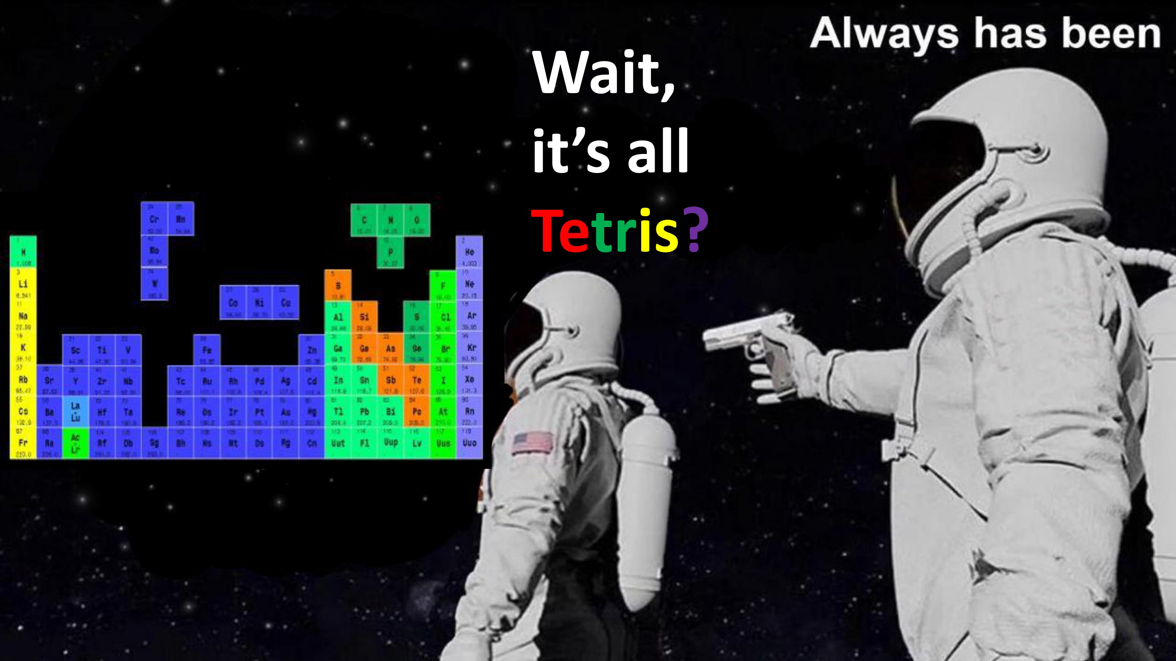 Is Periodic Table A Tetris?