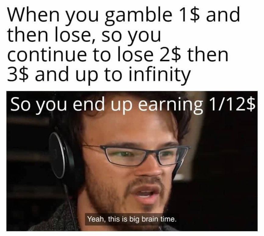 The Infinite Sum Of My Poor Financial Decisions