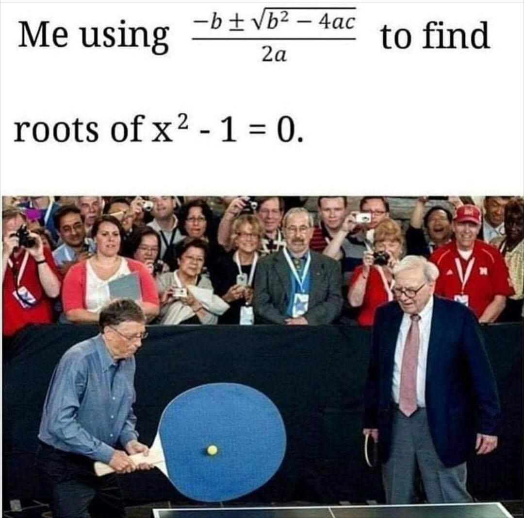 Mathematical Overkill At Its Finest