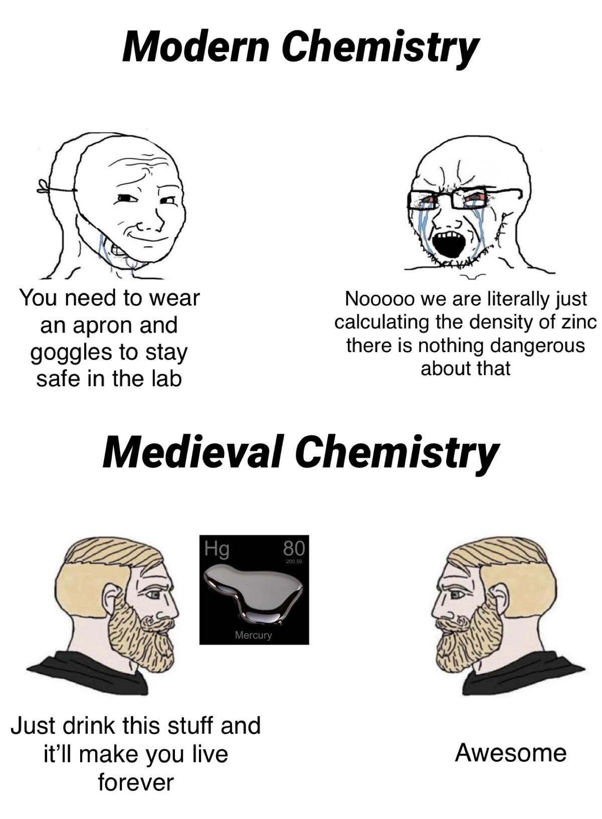 Those Were The Days When Mercury Was A Beverage