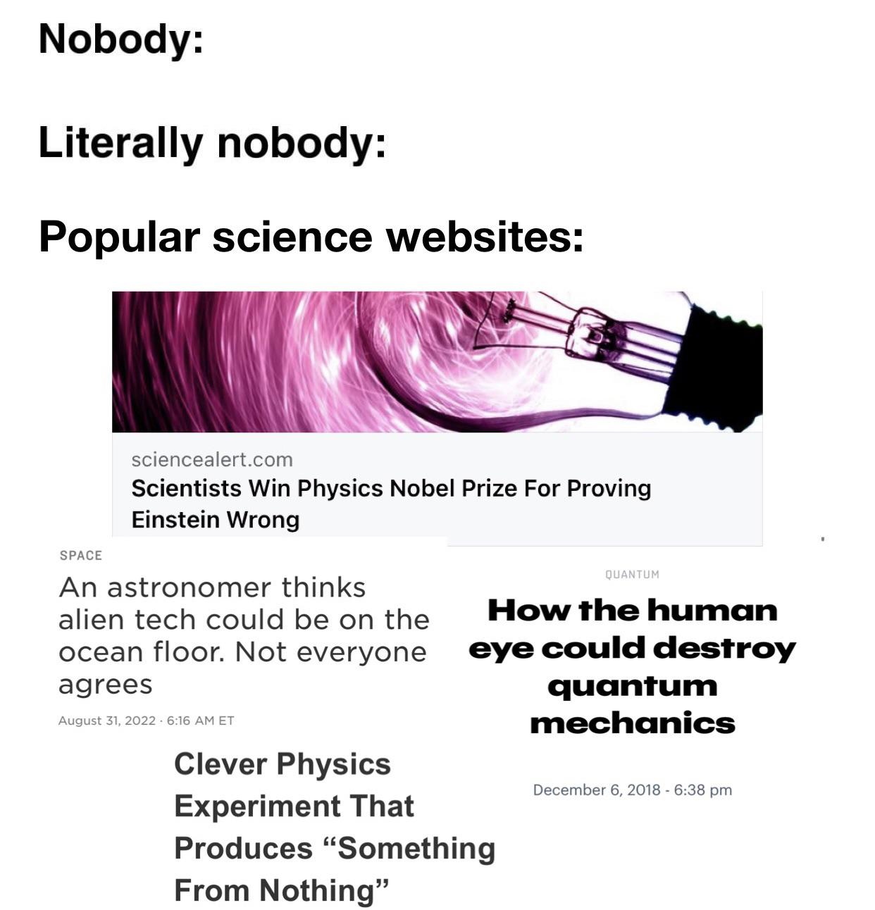 When Science Journalism Goes Quantum Bonkers