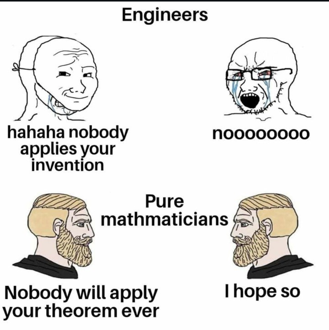 Engineers Vs. Mathematicians: The Existential Divide