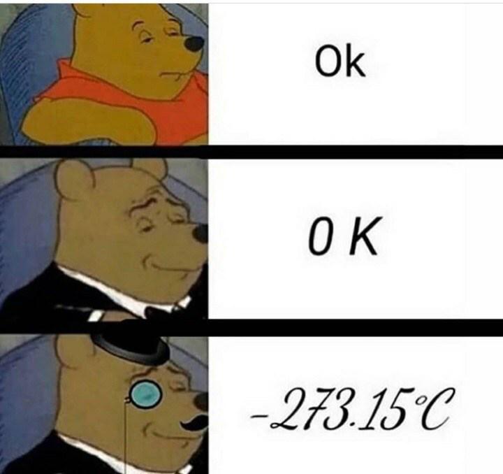 0K Is The Coolest Response